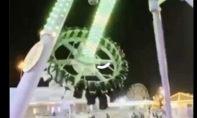 La estructura del juego “360 Degrees” se partió en dos durante su funcionamiento; tres personas están graves