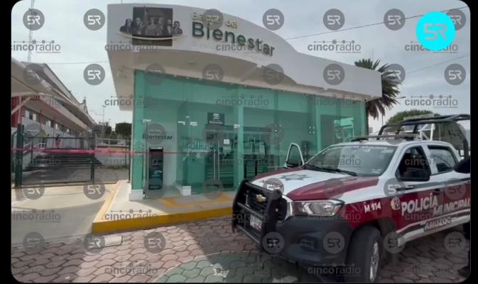 Roban cajero del Bienestar en Chachapa