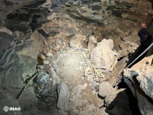 El INAH atendió una denuncia ciudadana que alertó de saqueos en este antiguo contexto mortuorio. Foto: acervo CINAH Coahuila.