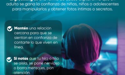 La SSP de Puebla exhorta a madres y padres a vigilar apps y redes para evitar que niñas, niños y adolescentes sean víctimas de abuso digital.