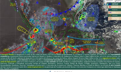 Conagua alerta por lluvias intensas en gran parte del país
