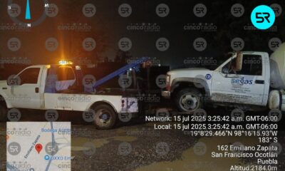 Aseguran pipas con gas ilegal en Coronango, Puebla