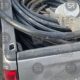 Detienen a ladrón de cable tras persecución en la 23 Poniente