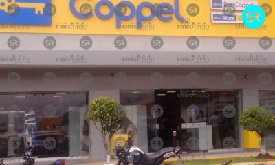 Frustran robo a Coppel de Plaza Crystal en Texmelucan