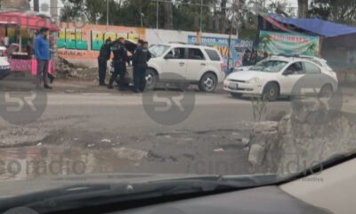 Detienen a presunto ladrón cerca de la Central de Abasto en operativo policial