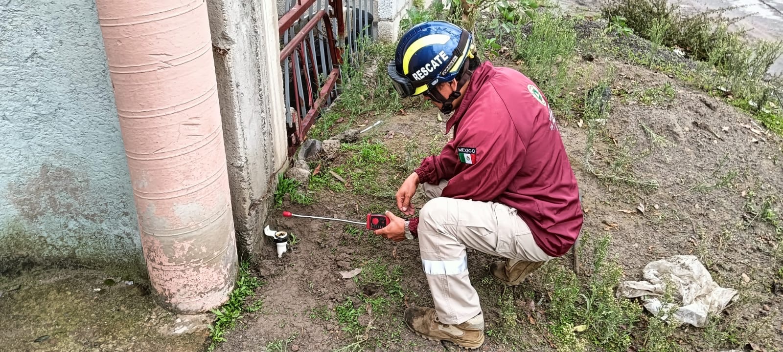 Fuga de gas en San Isidro Castillotla fue causada por robo de válvulas