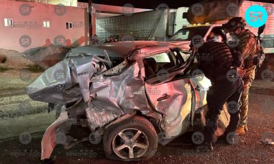 Brutal choque en Cuapiaxtla de Madero deja cuatro lesionados, entre ellos un menor de 5 años