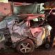 Brutal choque en Cuapiaxtla de Madero deja cuatro lesionados, entre ellos un menor de 5 años