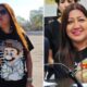 María del Carmen Aguilar Mendoza asistió a eventos oficiales portando una camiseta con la caricatura del narcotraficante; podría incurrir en apología del delito.