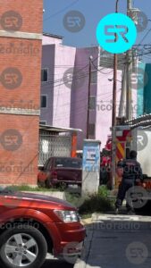 incendio en el edificio 88 de la unidad habitacional Infonavit, sección 2, en Atlixco