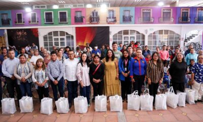 Familias vulnerables de San Andrés Cholula reciben apoyos alimentarios