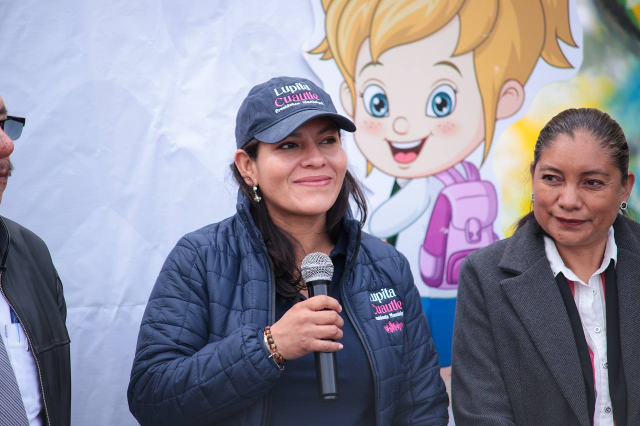 Lupita Cuautle impulsa movilidad segura en San Andrés Cholula