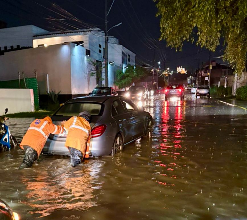 San Andrés Cholula refuerza vigilancia ante lluvias intensas