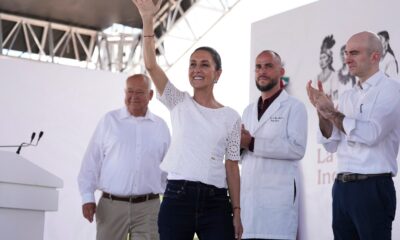 Claudia Sheinbaum inaugura sala de hemodinamia en La Paz y anuncia 300 mdp para fortalecer IMSS Bienestar en BCS