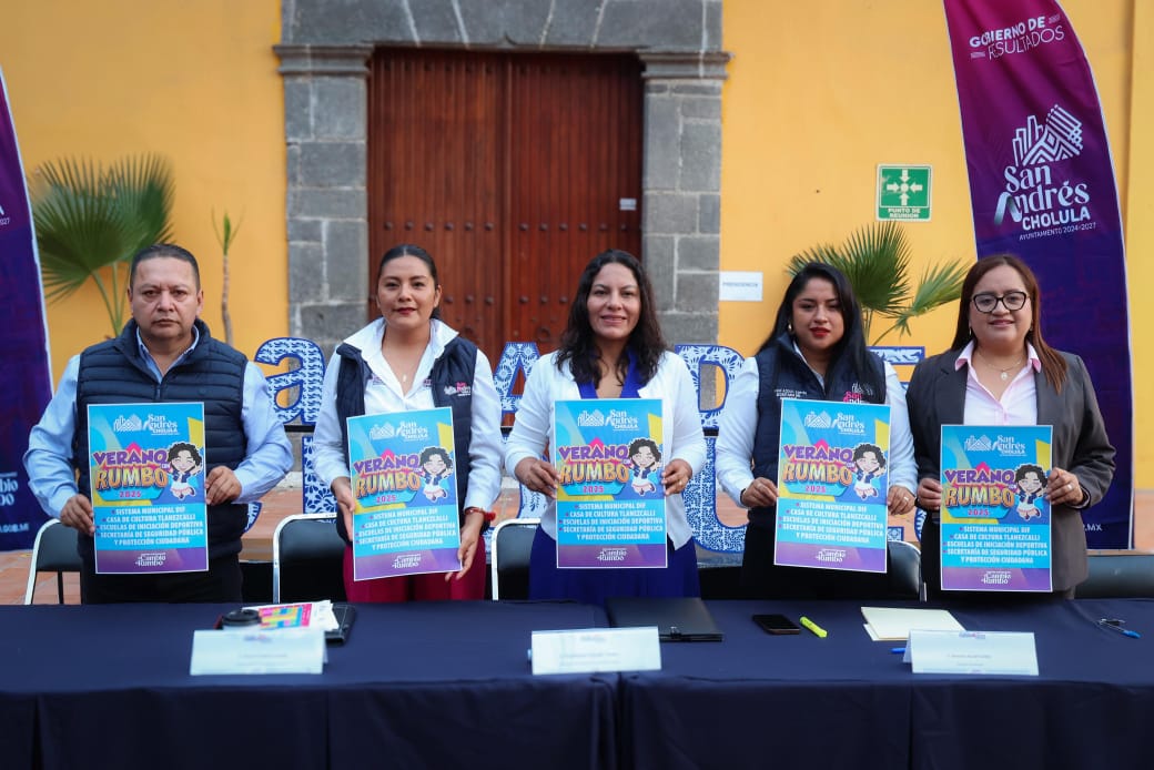 El programa “Verano con Rumbo 2025” ofrece talleres gratuitos de ciencia, arte, deporte y cultura para niñas, niños y jóvenes en San Andrés Cholula.
