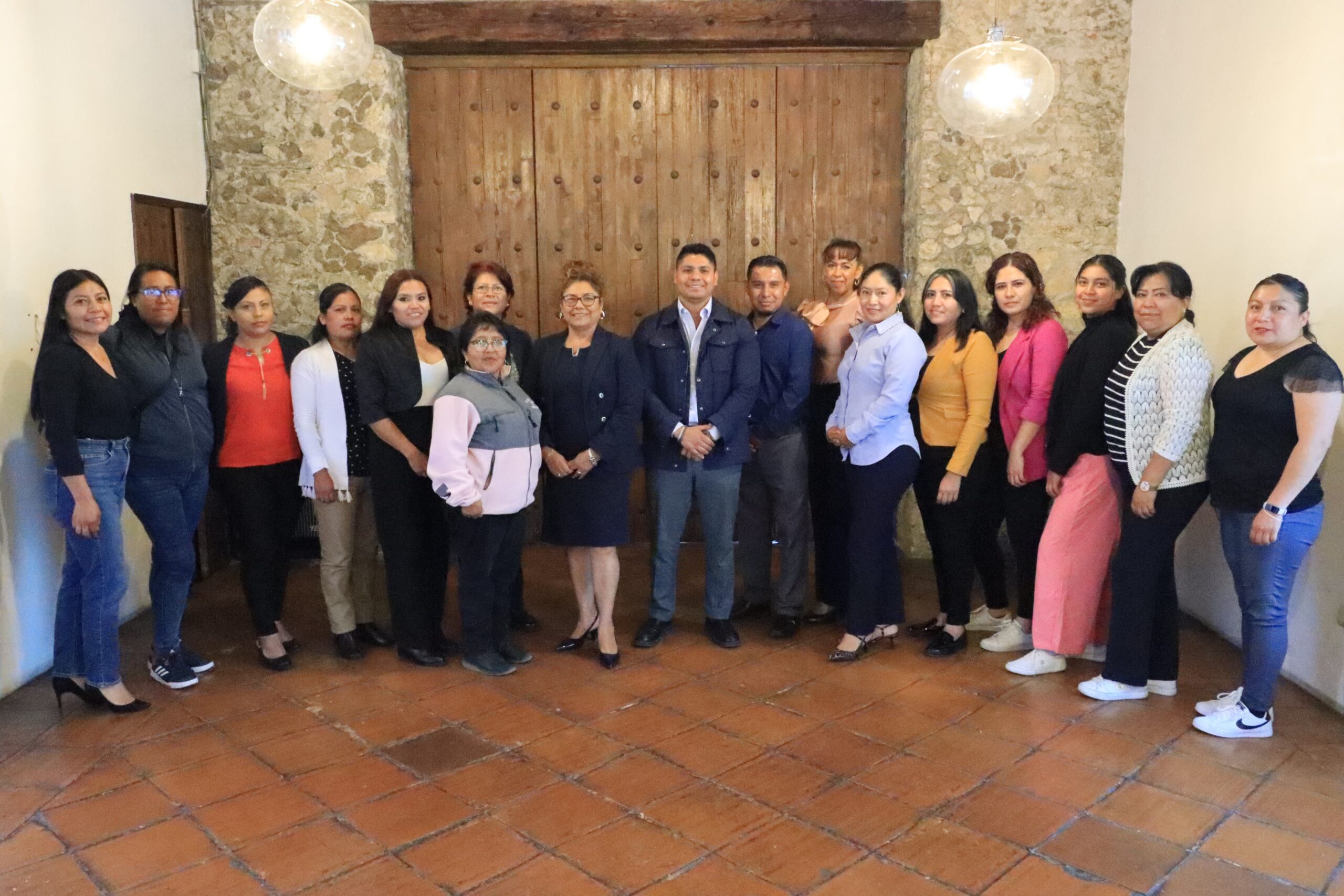 Autoridades de Cuautlancingo refuerzan apoyo a los CAIC