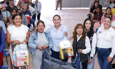 Lupita Cuautle impulsa acciones para el bienestar materno con apoyos, pláticas y herramientas para mujeres embarazadas de San Andrés Cholula.