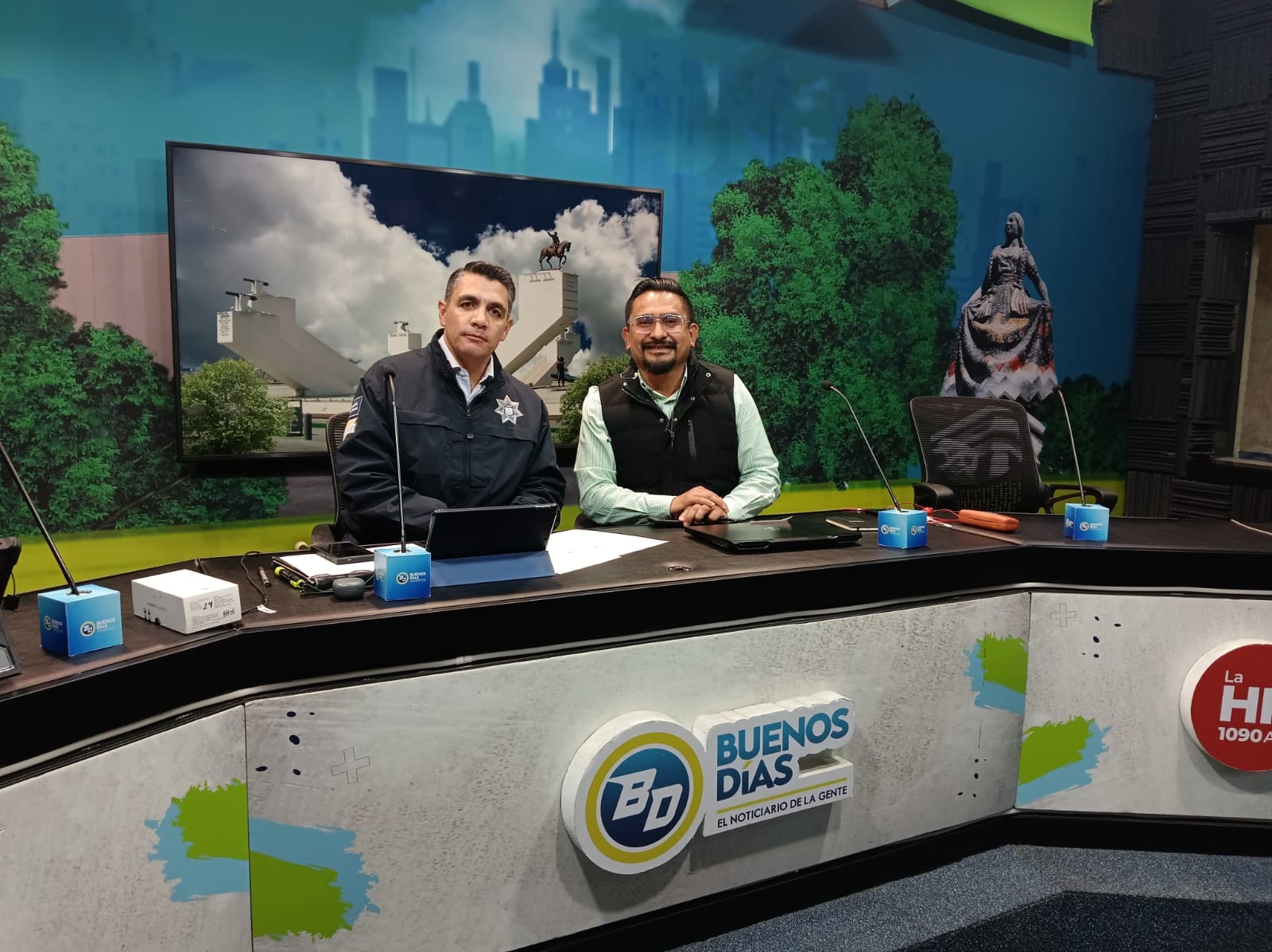 Félix Pallarés, titular de la SSC Puebla, expuso en "Buenos Días" los avances en seguridad bajo la gestión de Pepe Chedraui.