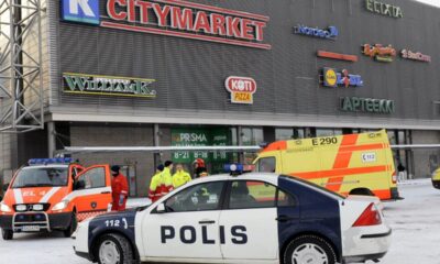 Apuñalan a varias personas en un centro comercial de Tampere, Finlandia; policía detuvo al agresor y asegura que la situación ya está bajo control.