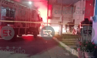 Incendio en vivienda del fraccionamiento El Refugio; habría muerto una mascota