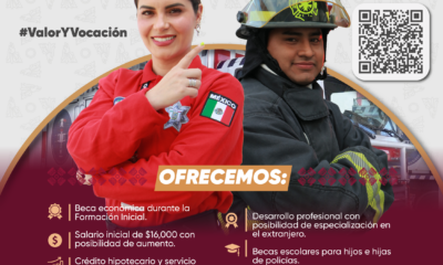 ¿Buscas chamba? Policía Estatal abre vacantes en Puebla 🚨
