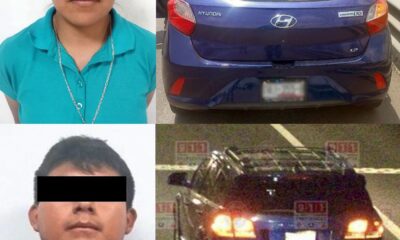 Operativo entre fuerzas federales y municipales permitió recuperar dos unidades y detener a un hombre y una mujer.