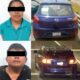 Operativo entre fuerzas federales y municipales permitió recuperar dos unidades y detener a un hombre y una mujer.