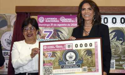 La Lotería Nacional emitió un billete conmemorativo al bicentenario del Colegio del Estado, hoy BUAP, con sorteo superior 1717 el 31 de agosto.