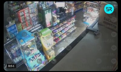 Cámaras captan asalto