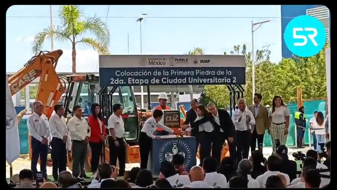 a BUAP celebra el 1er aniversario de CU2 e inicia su segunda etapa: 10 nuevos edificios, 4 listos en enero, con aulas y laboratorios para ciencias e ingenierías. 65% del terreno seguirá como humedal protegido.