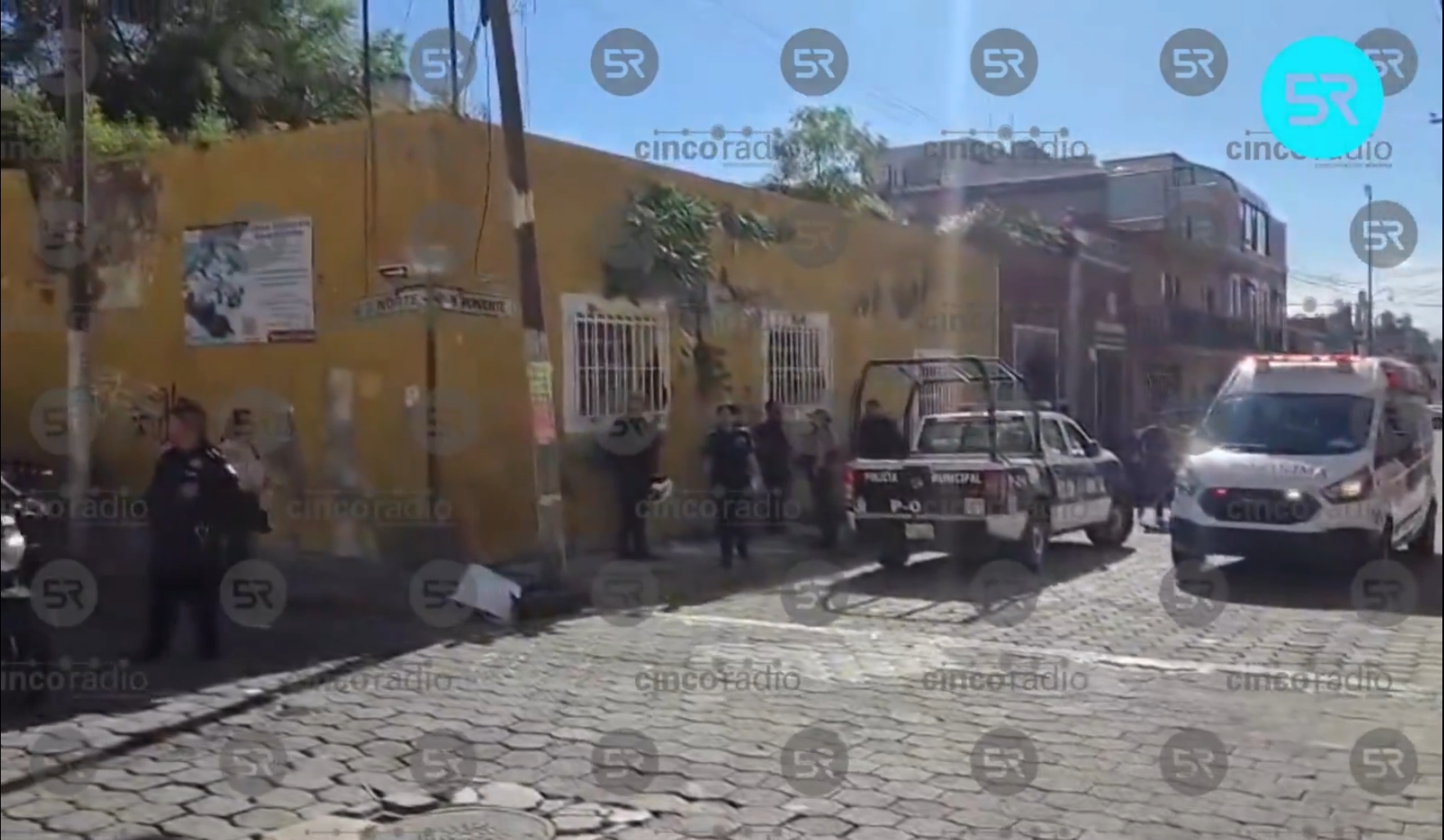 Intento de asalto termina en choque de patrulla en Atlixco
