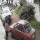 Asaltan a joven en Santa María; uno de los ladrones fue arrollado