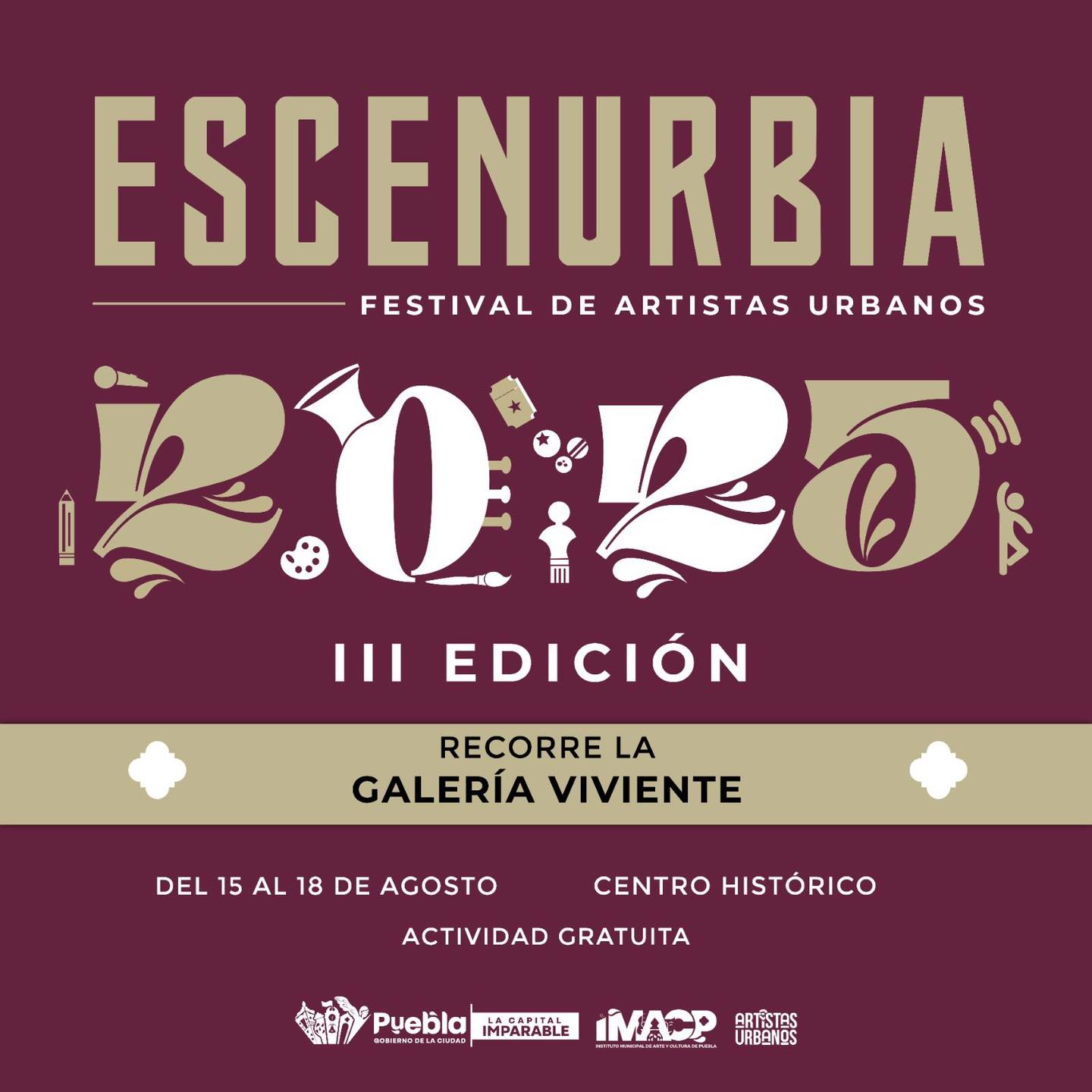 Del 15 al 18 de agosto, el IMACP presenta la III edición del Festival de Artistas Urbanos con una galería viviente que incluirá más de 20 estatuas