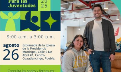 La Feria Nacional de Empleo para las Juventudes ofrecerá 589 plazas en seguridad y más opciones laborales este 26 de agosto en Cuautlancingo.