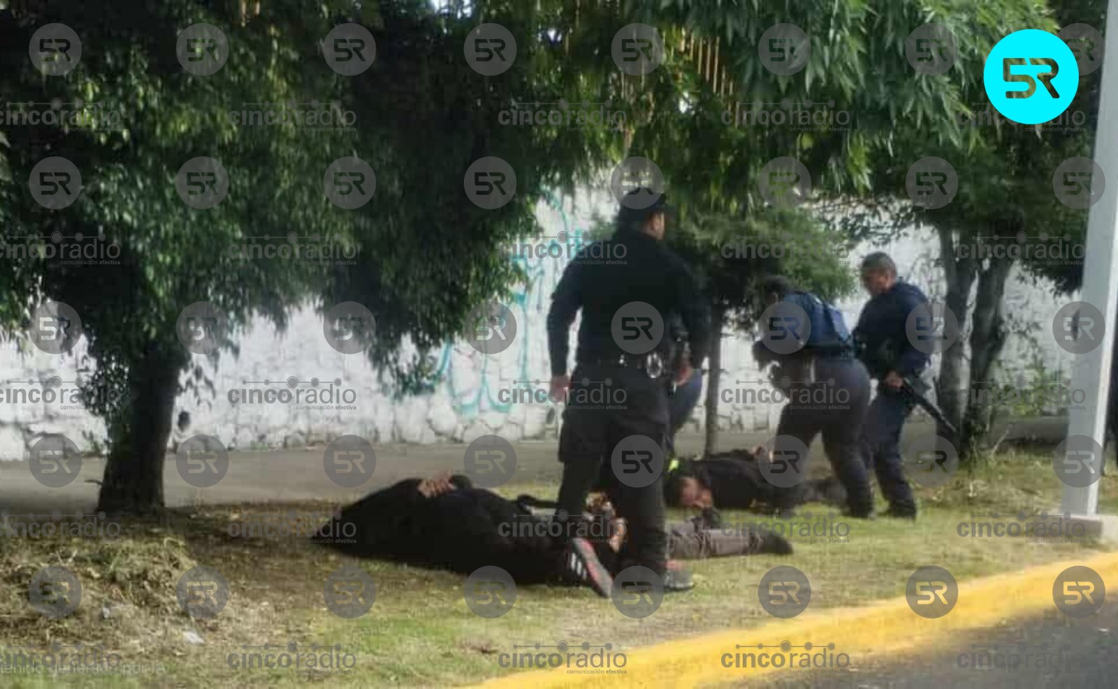 La movilización inició en Cuautlancingo y concluyó cerca de Plaza San Diego; autoridades aseguraron un tractocamión involucrado