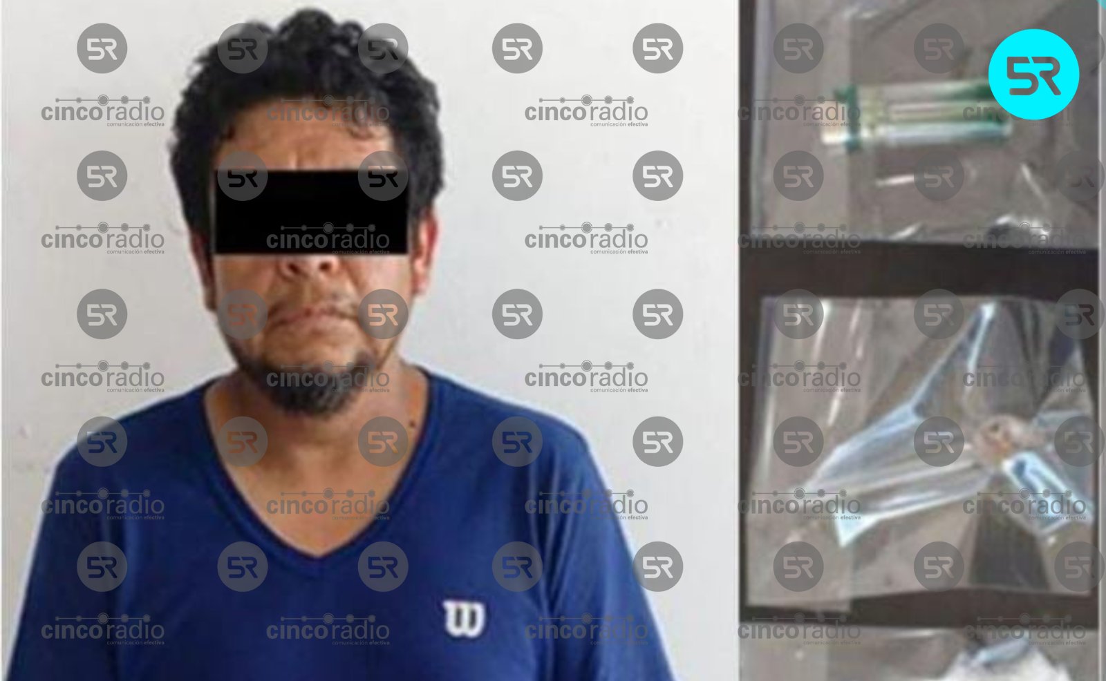 En operativo conjunto, detienen en Tehuacán a Daniel N., hallándole 21 dosis de presunto cristal en la colonia Moctezuma.