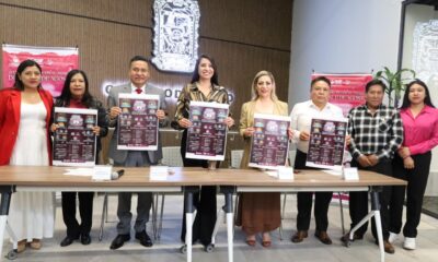 Tonantzin Fernández presentó la Feria de San Pedro Cholula 2025, que espera más de 100 mil asistentes y una derrama de 200 mdp, con artistas como Matute y Sonora Santanera.
