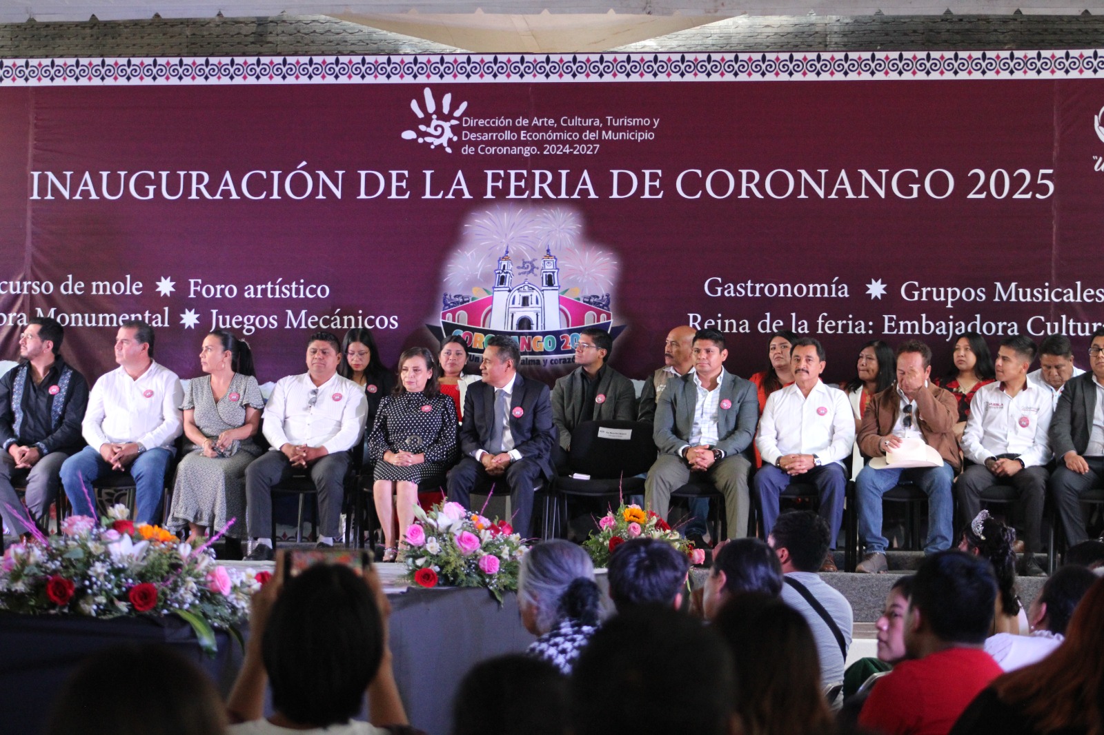 La Feria de Coronango 2025 inició con mole, danza y la coronación de Kenia Yolet Gil como Reina, Embajadora Cultural y Turística.