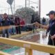 La alcaldesa de San Andrés Cholula, Lupita Cuautle, impulsa limpieza y coloca 42 luminarias en Camino a Santa Clara para mejorar seguridad.