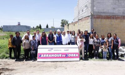 La alcaldesa inicia trabajos de infraestructura vial con servicios básicos y mejora urbana en 1,300 m² de la junta auxiliar.