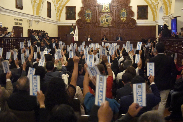 Consejo Universitario aprueba convocatoria para Rectoría y ejecución del Comedor Universitario BUAP