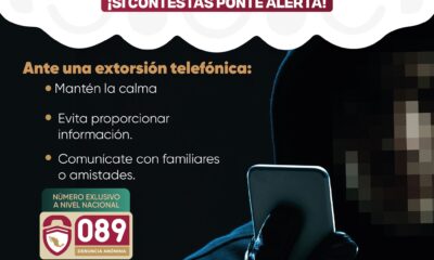 📞 ¡Si contestas, ponte alerta! Gobierno de Puebla emite recomendaciones ante llamadas de extorsión