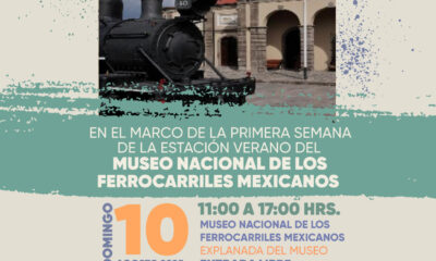 El Museo Nacional de los Ferrocarriles Mexicanos será sede de la Expo Venta Artesanal este 10 de agosto. Entrada libre de 11:00 a 17:00 hrs.