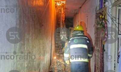 🔥 Incendio en bodega de reciclaje de Jorge Murad, cerca de la Central de Abasto