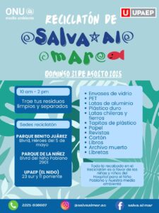 Reciclatón UPAEP 2025: participa y ayuda al medio ambiente ♻️
