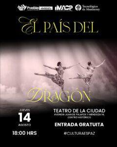 La obra dancística se presentará el 14 de agosto a las 18:00 horas como parte de la cartelera cultural de #LaCapitalImparable.
