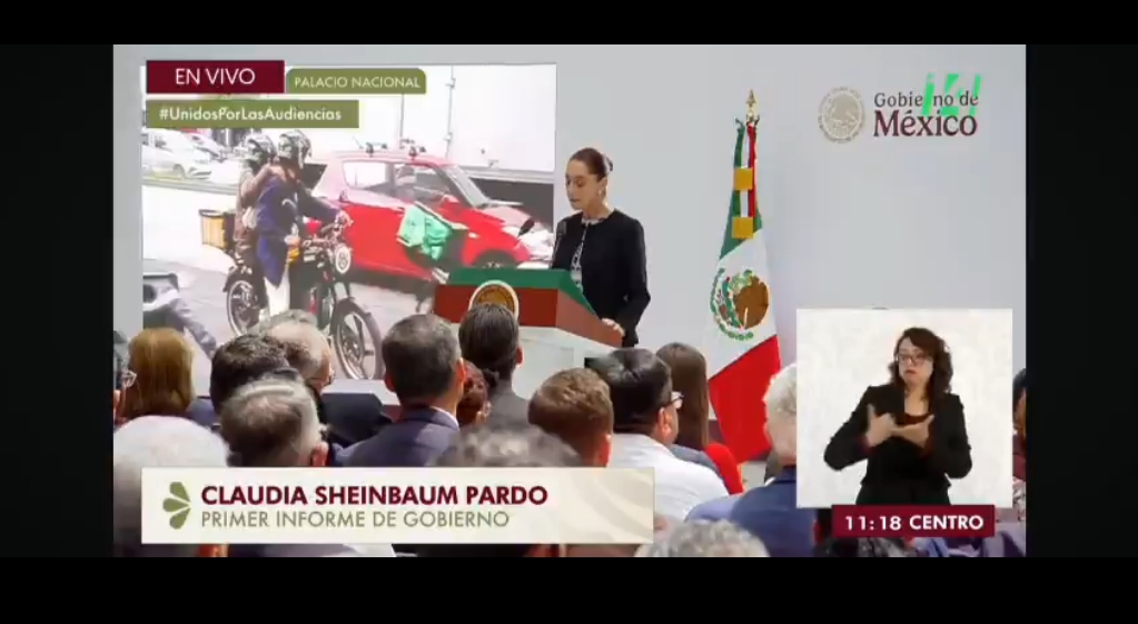 Sheinbaum presenta su Primer Informe de Gobierno con acento en la justicia social, economía y reforma judicial