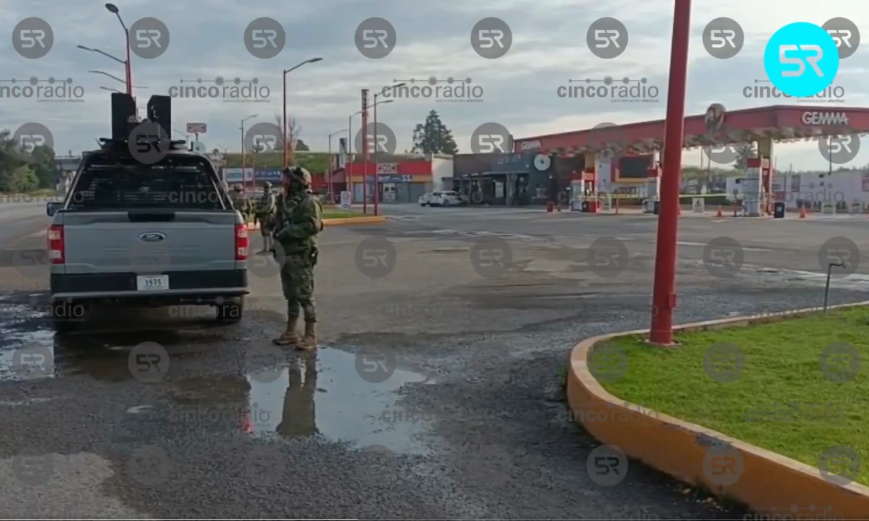 Operativos federales y de la Marina se realizan en gasolineras de PueblaOperativos federales y de la Marina se realizan en gasolineras de Puebla