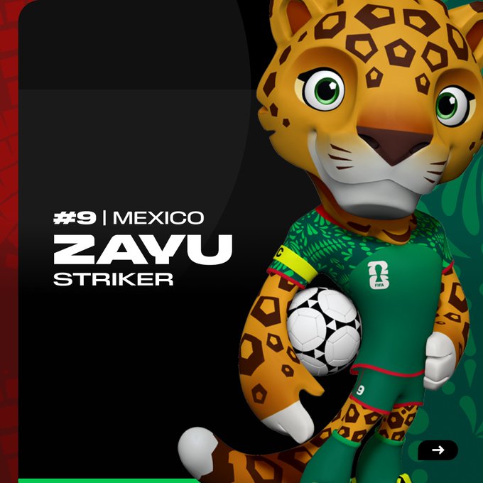 FIFA presenta a Zayu, Maple y Clutch como mascotas oficiales del Mundial 2026