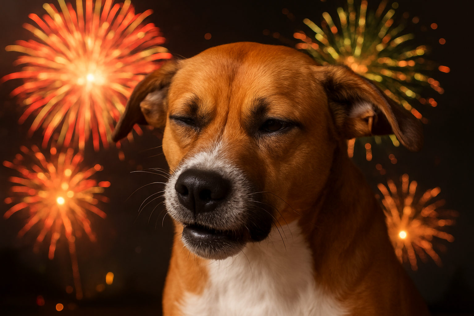 Veterinarios y Protección Civil piden evitar cohetes en Fiestas Patrias; el estruendo provoca estrés, ansiedad y hasta fugas en mascotas.